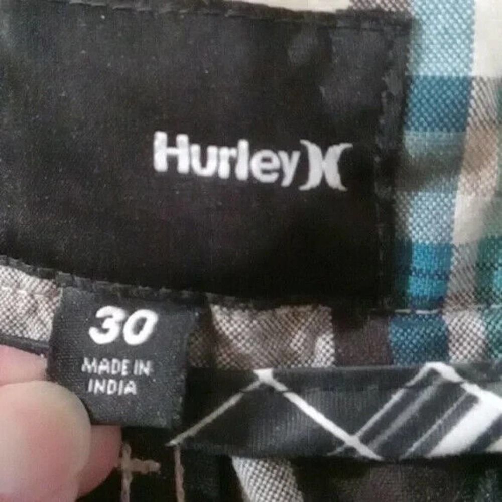 Hurley men's size 30 plaid shorts * - Picture 5 of 11